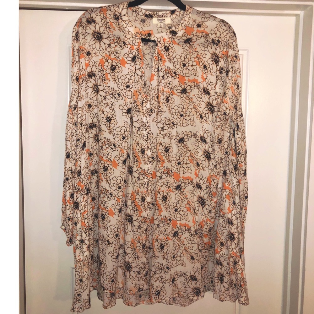 Hayden floral long sleeve dress. Sm